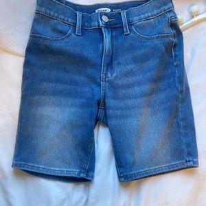 Girls old navy jean shorta